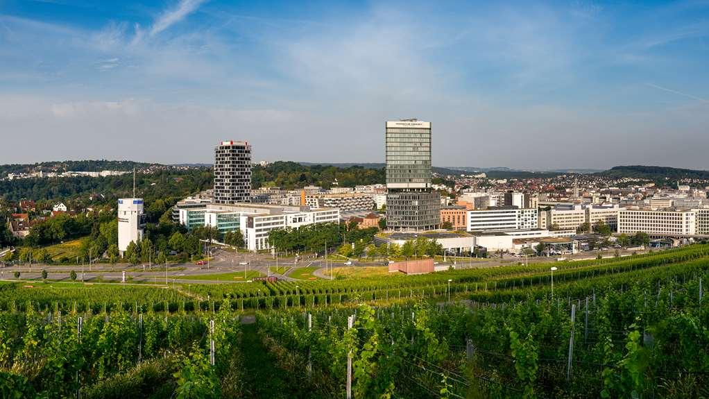 Radisson Blu Hotel At Porsche Design Tower Stuttgart Zewnętrze zdjęcie